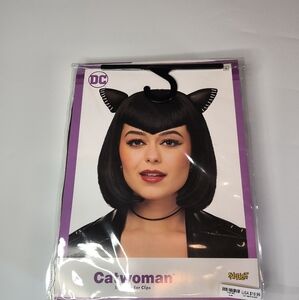 DC Catwoman Black Hair Wig